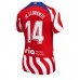 Cheap Atletico Madrid Marcos Llorente #14 Home Football Shirt Women 2022-23 Short Sleeve
